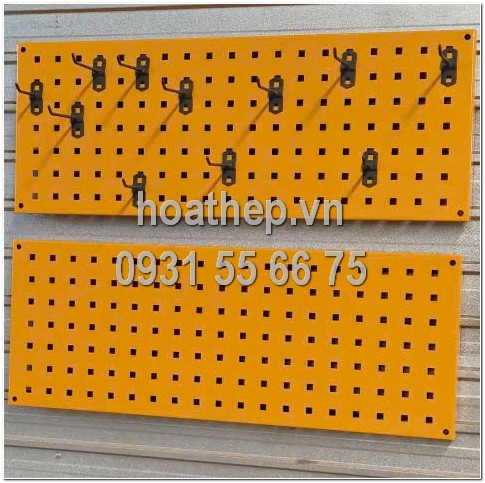 Bảng treo dụng cụ gắn tường, Bảng treo dụng cụ pegboard, Bảng đục lỗ treo tường Bảng treo đồ nghề gắn tường Bảng pegboard kim loại , Bảng treo dụng cụ thép, Bảng treo đồ đa năng